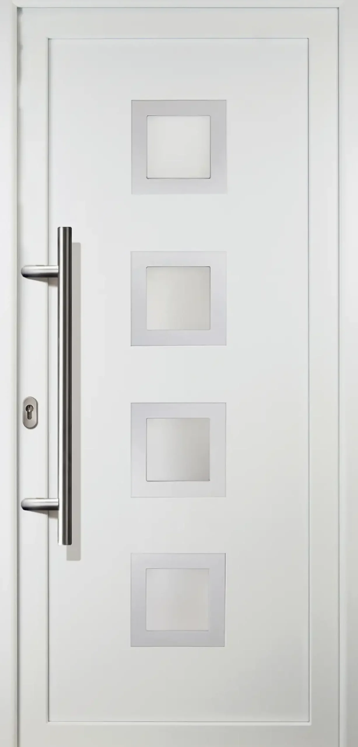 Meeth Haustür Signum PVC Modell 84 108 x 200 cm, DIN links, weiß
