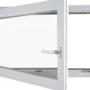Meeth Kellerfenster 90 x 40 cm DIN links 1 Flügelig Dreh-Kipp weiß