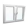 Meeth Kunststofffenster 145 x 75 cm 2-flg. Dreh-Kipp/Dreh-Kipp links weiß