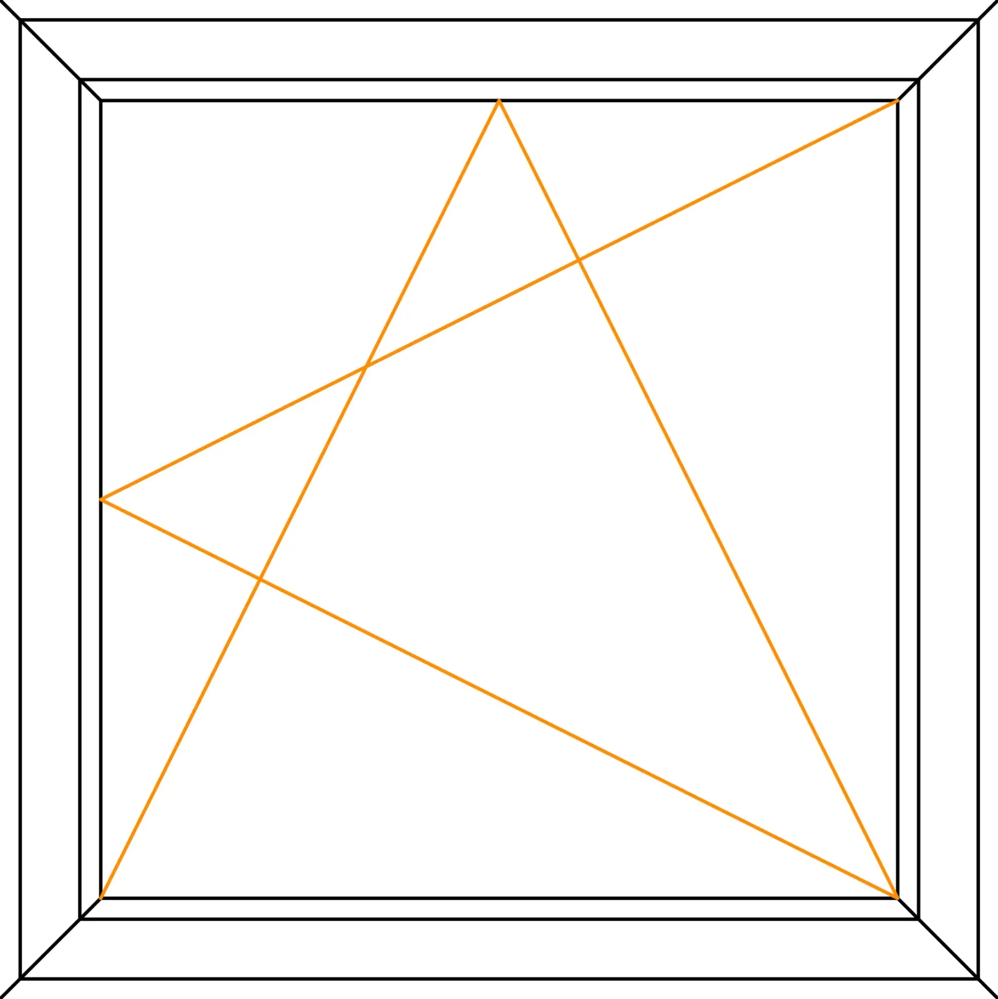 Meeth Kunststofffenster 90 x 100 cm 1-flg. Dreh-Kipp Rechts weiß RC 2 N