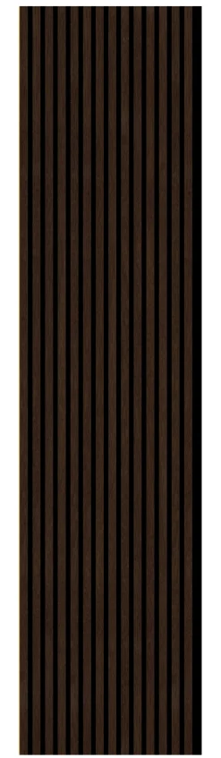 Neuhofer Akustikpaneel Eiche foliert 240 x 56,5 x 1,7 cm braun medium