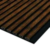 Neuhofer Akustikpaneel Eiche foliert 240 x 56,5 x 1,7 cm braun rustikal