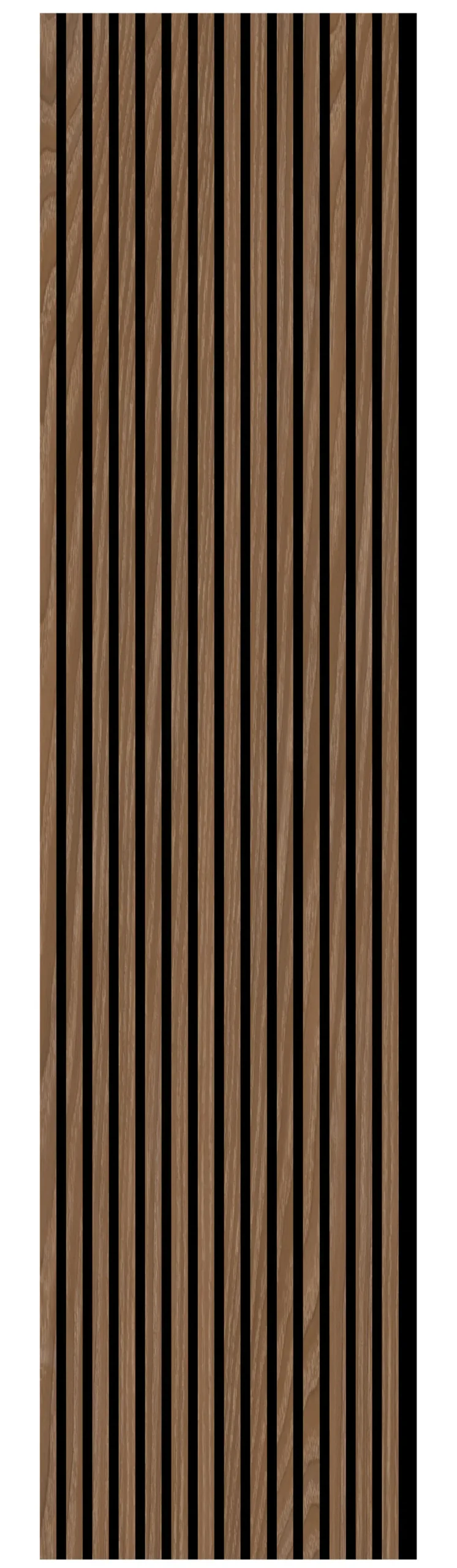 Neuhofer Akustikpaneel Eiche foliert 240 x 57,2 x 1,9 cm braun
