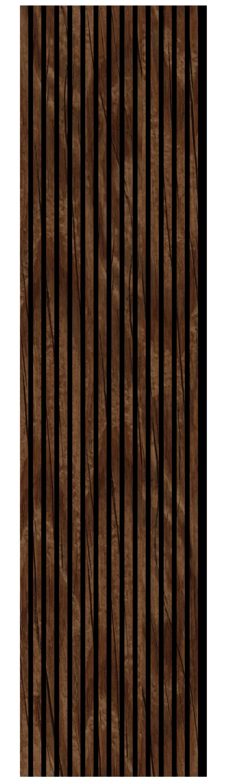 Neuhofer Akustikpaneel Eiche foliert 240 x 57,2 x 1,9 cm braun rustikal