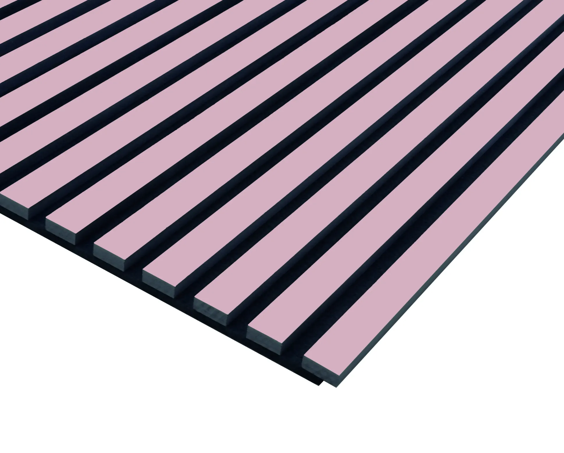 Neuhofer Akustikpaneele 267 x 57,25 x 1,9 cm Altrosa foliert