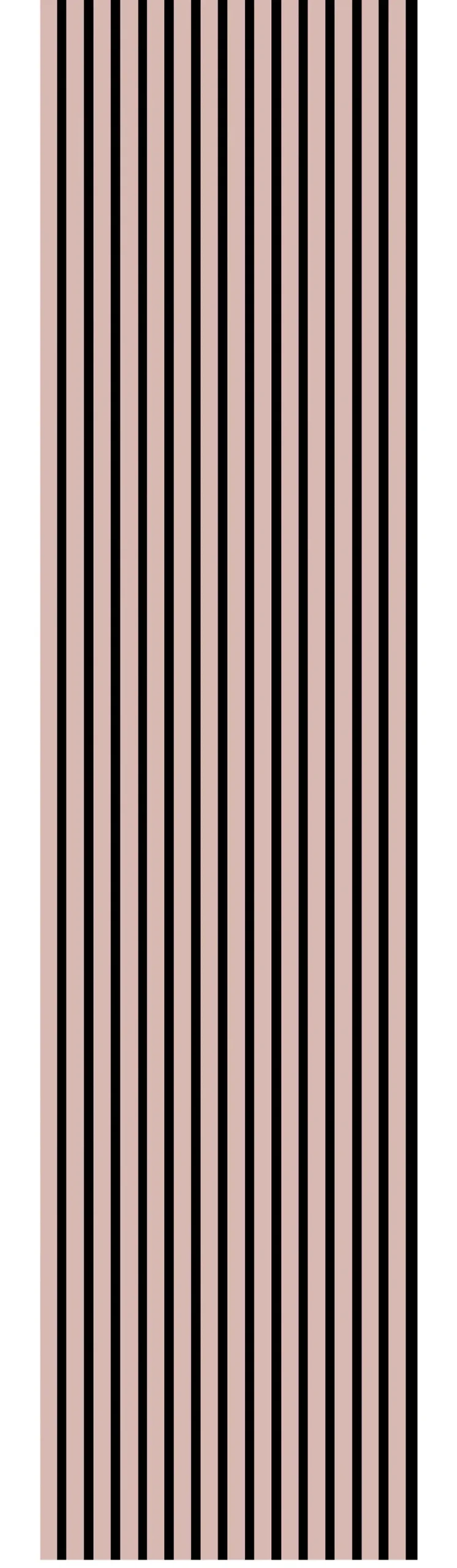 Neuhofer Akustikpaneele 267 x 57,25 x 1,9 cm Altrosa foliert