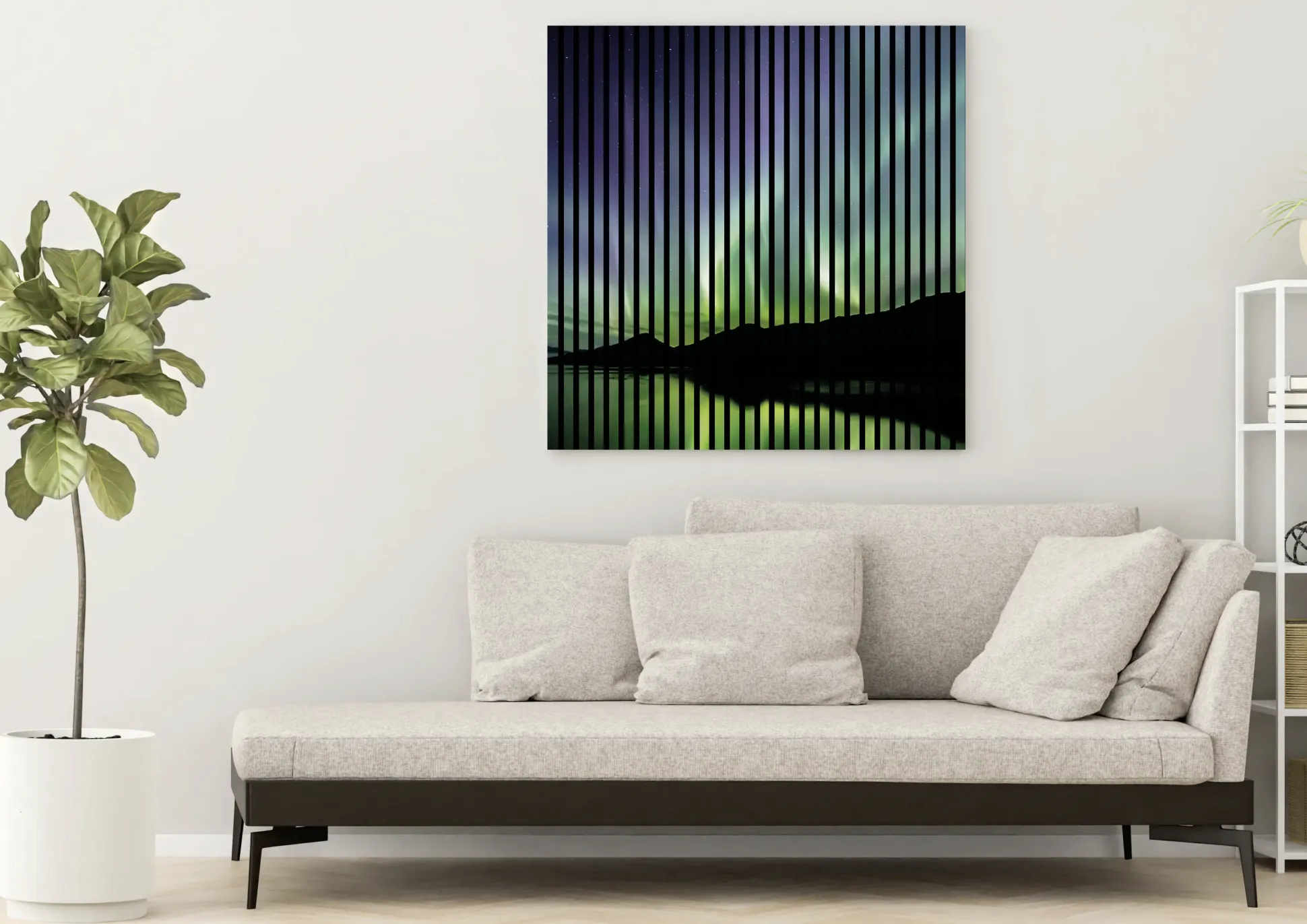 Neuhofer Akustikpaneele Aurora 119,5 x 113,3 x 1,9 cm