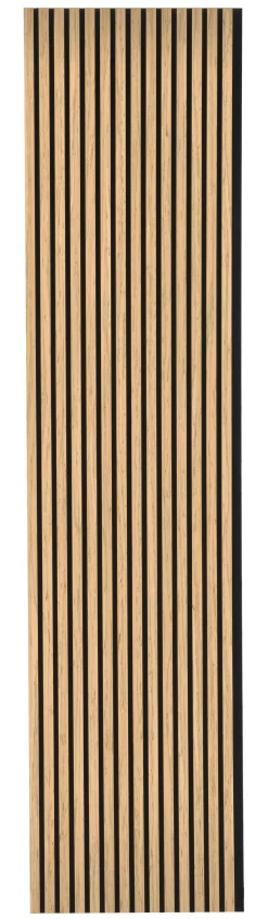 Neuhofer Akustikpaneele Holz Eiche furniert braun 267 x 57 x 1,9 cm