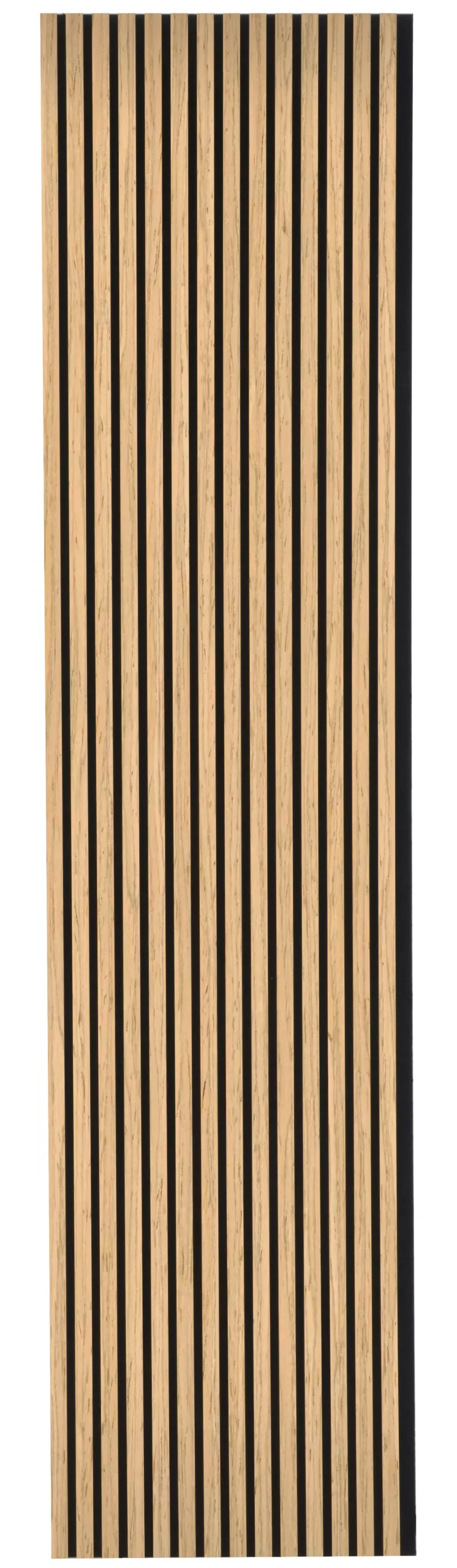 Neuhofer Akustikpaneele Holz Eiche furniert braun 267 x 57 x 1,9 cm