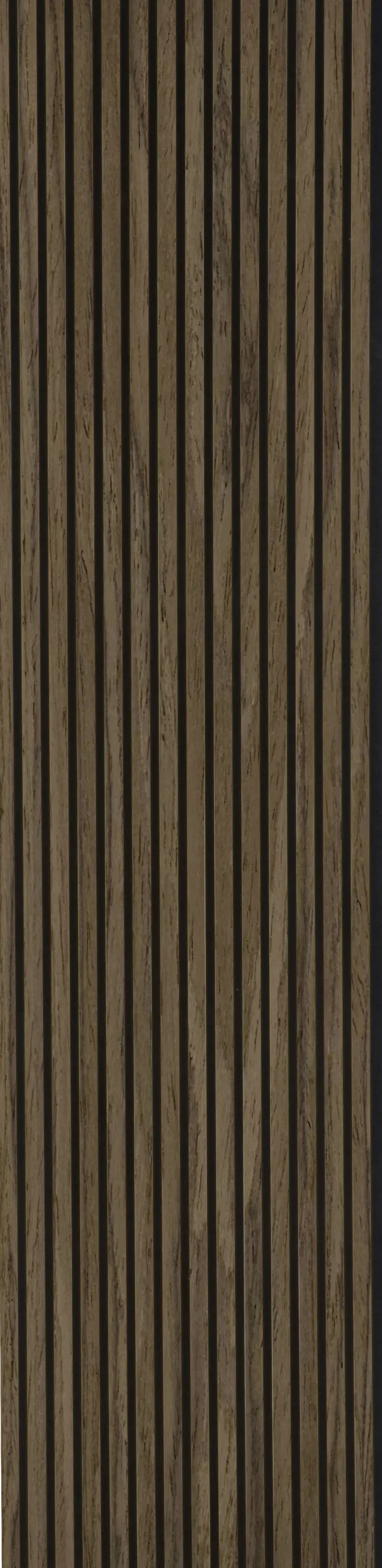 Neuhofer Akustikpaneele Holz furniert dunkelbraun 267 x 1,9 x 57 cm