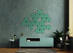 Neuhofer Akustikpaneele Hexago Oceansplash 30 x 26 x 1,9 cm