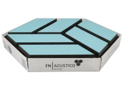 Neuhofer Akustikpaneele Hexago Oceansplash 30 x 26 x 1,9 cm