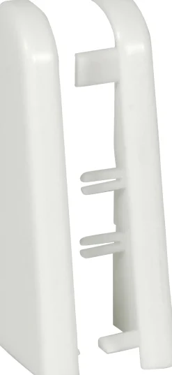 Neuhofer Endstück 10 x 20 x 60 mm weiß