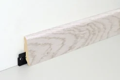Neuhofer Fußleiste 240 cm 58 x 19 mm Eiche hell