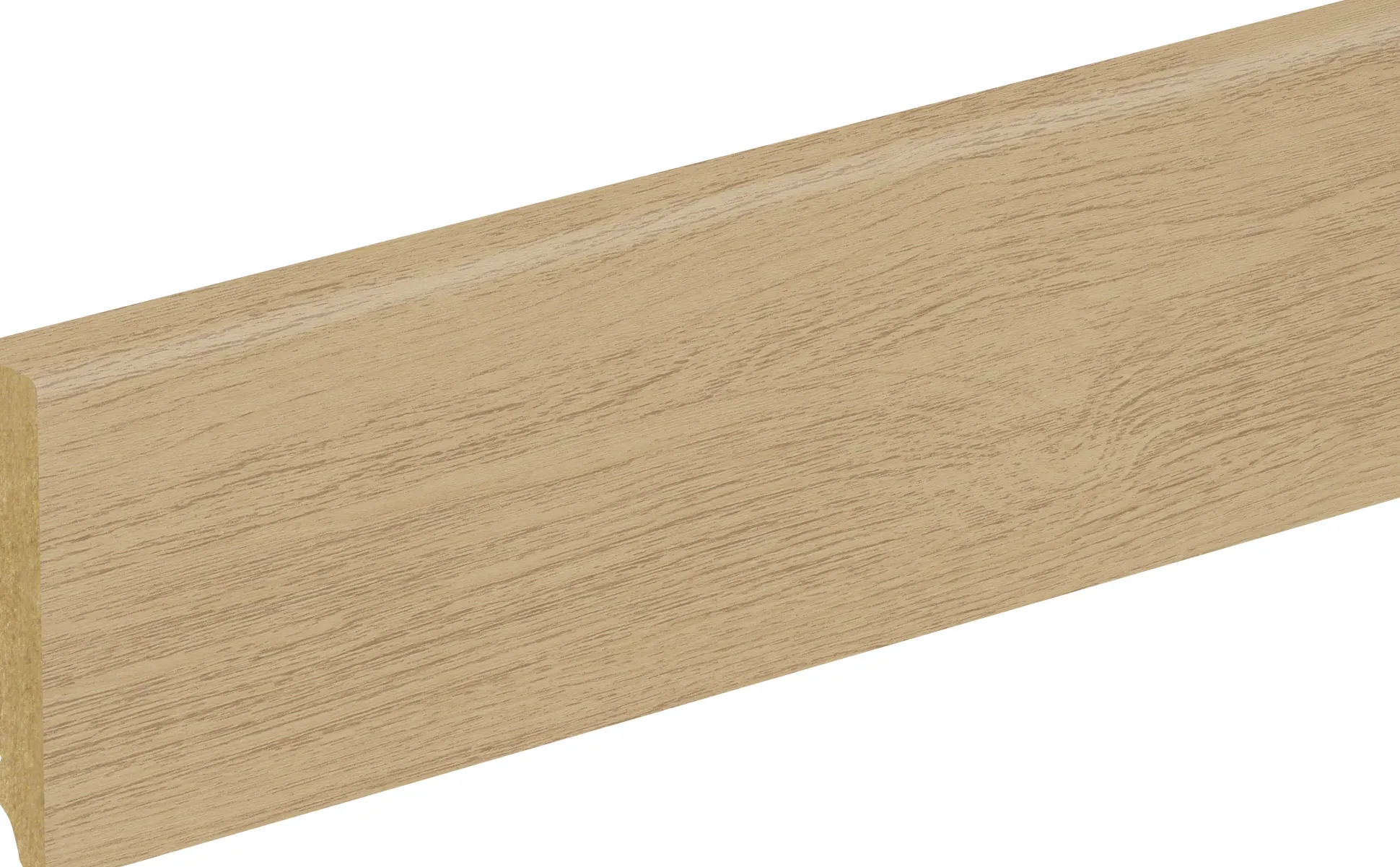 Neuhofer Fußleiste 240 cm 70 x 19 mm Eiche Burlington