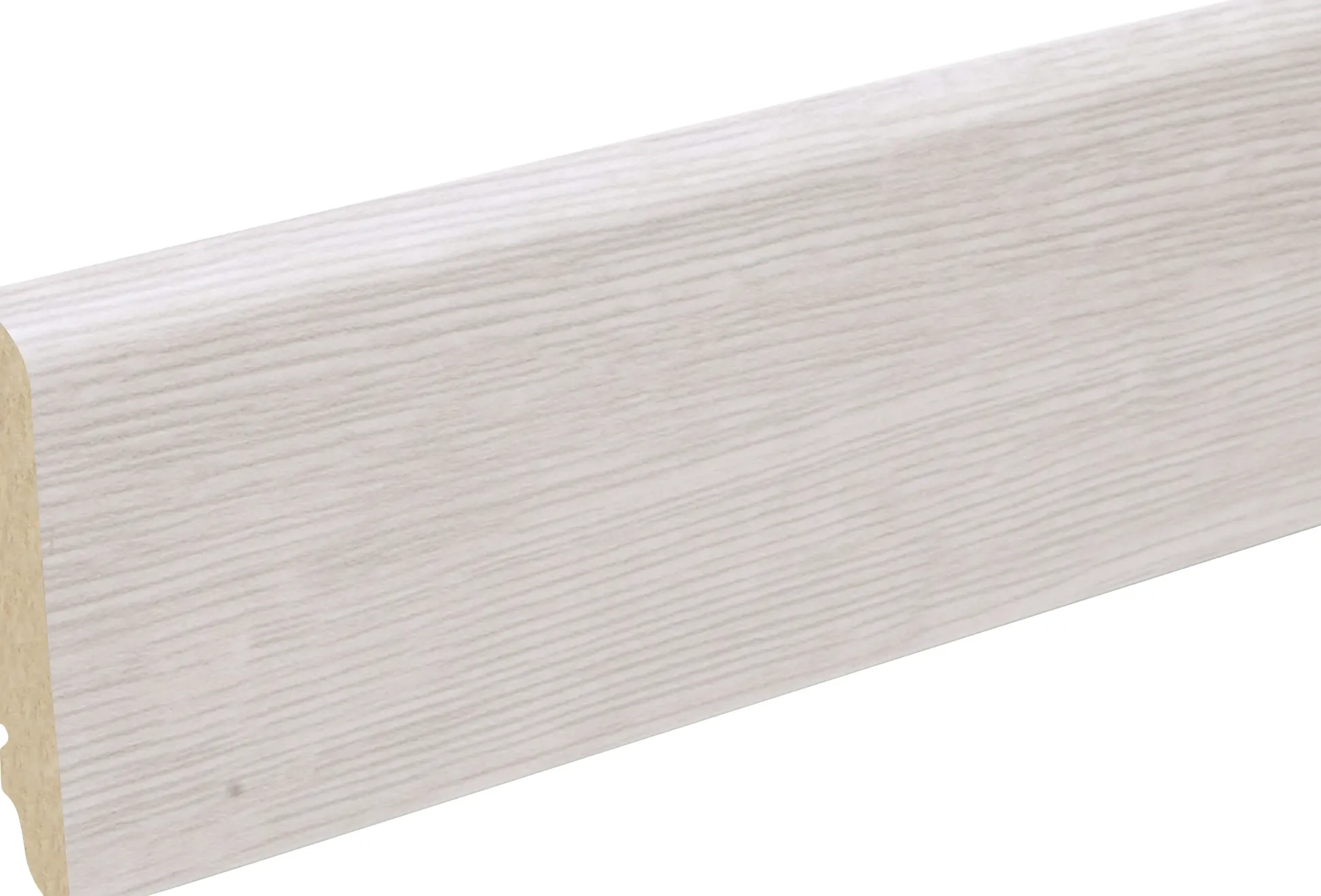 Neuhofer Fußleiste 240 cm 58 x 19 mm Oak light mix