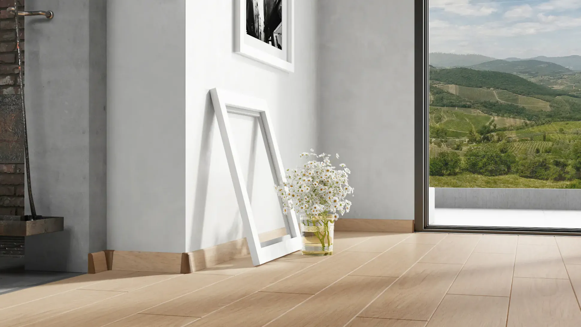 Neuhofer Fußleiste 240 cm 58 x 19 mm Traubeneiche