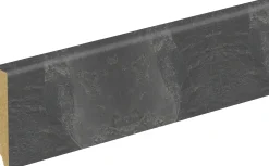 Neuhofer Fußleiste 240 cm 70 x 19 mm Ölschiefer