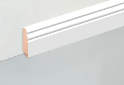 Neuhofer Fußleiste 240 cm x 80 x 16 mm weiß