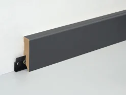Neuhofer Fußleiste 240 cm x 58 x 15 mm dunkelgrau
