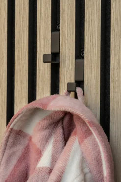 Neuhofer Haken für Akustikpaneele 5 x 1 x 2 cm schwarz 2 Stück