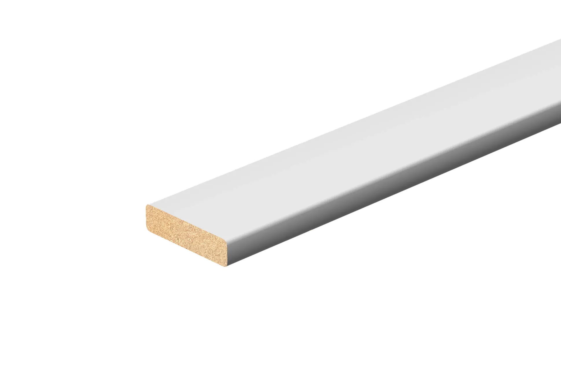 Neuhofer Lamelle Raumtrenner 267 x 8,8 cm weiß