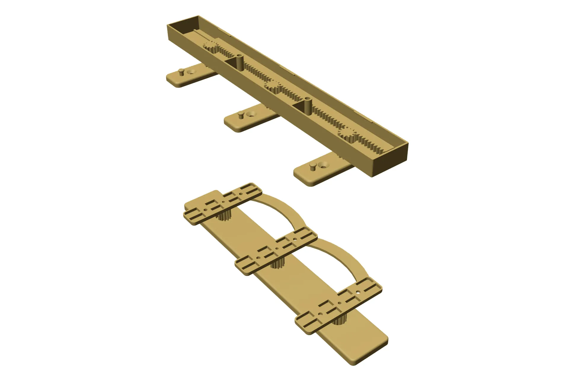 Neuhofer Montageset Raumtrenner 39 x 19 cm beige