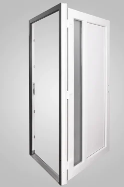 Panto Haustür Modell K 011 DIN rechts anthrazit 110 x 210 cm