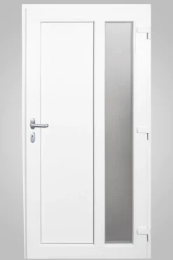 Panto Haustür Modell K 011 DIN rechts weiß 110 x 210 cm