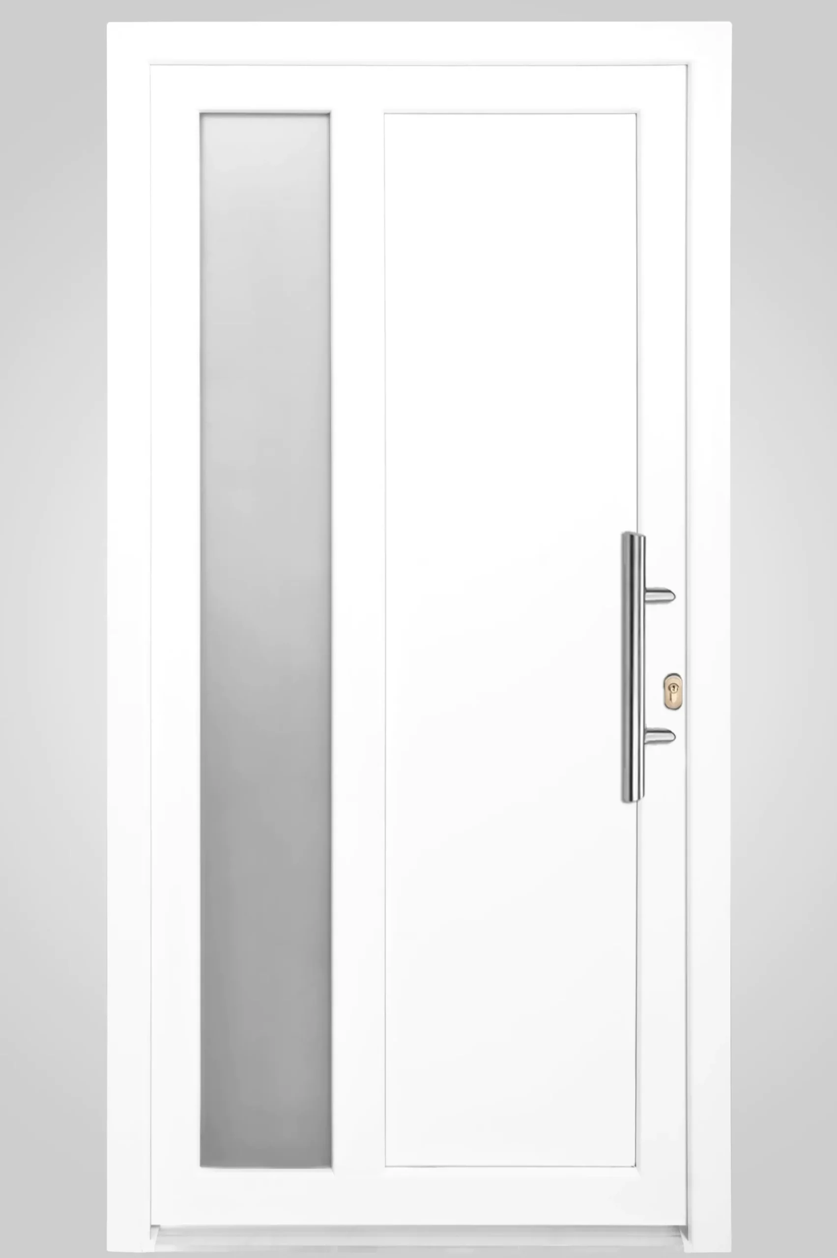 Panto Haustür Modell K 011 DIN rechts weiß 110 x 210 cm