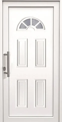 Panto Haustür Modell K001 DIN links weiß 110 x 210 cm