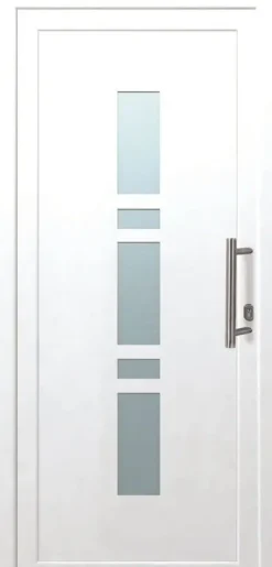 Panto Haustür Modell SMK 017 DIN rechts weiß 110 x 210 cm