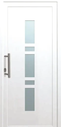Panto Haustür Modell SMK 017 DIN links weiß 110 x 210 cm