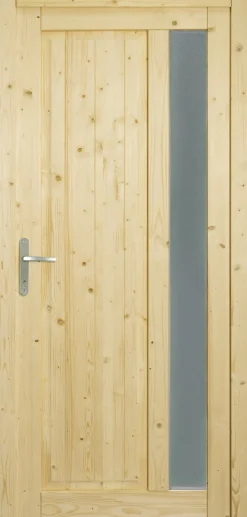 Panto Nebeneingangstür Holz 510 88 x 198 cm DIN links