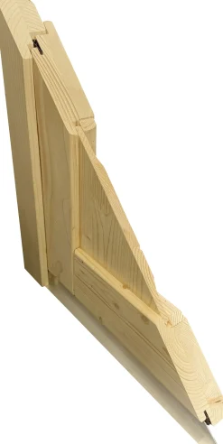 Panto Nebeneingangstür Holz 501 98 x 198 cm DIN Rechts