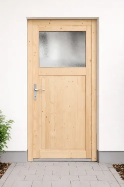 Panto Nebeneingangstür Holz 501 88 x 198 cm DIN links