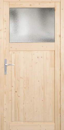 Panto Nebeneingangstür Holz 501 88 x 198 cm DIN links