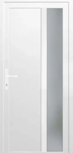 Panto Nebeneingangstür Kunststoff 511 98 x 198 cm DIN links weiß
