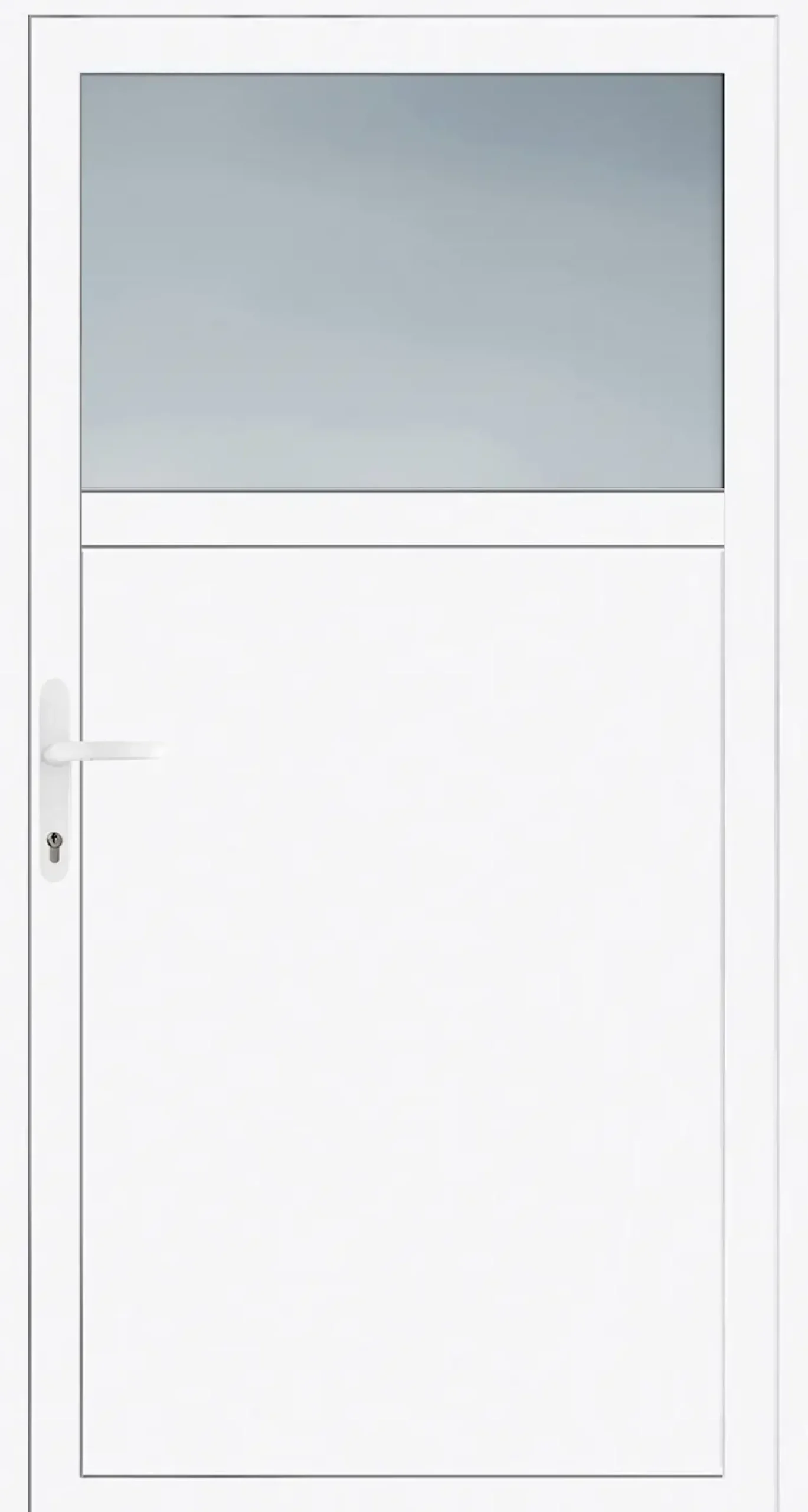 Panto Nebeneingangstür Kunststoff Premium 510 98 x 198 cm DIN links weiß
