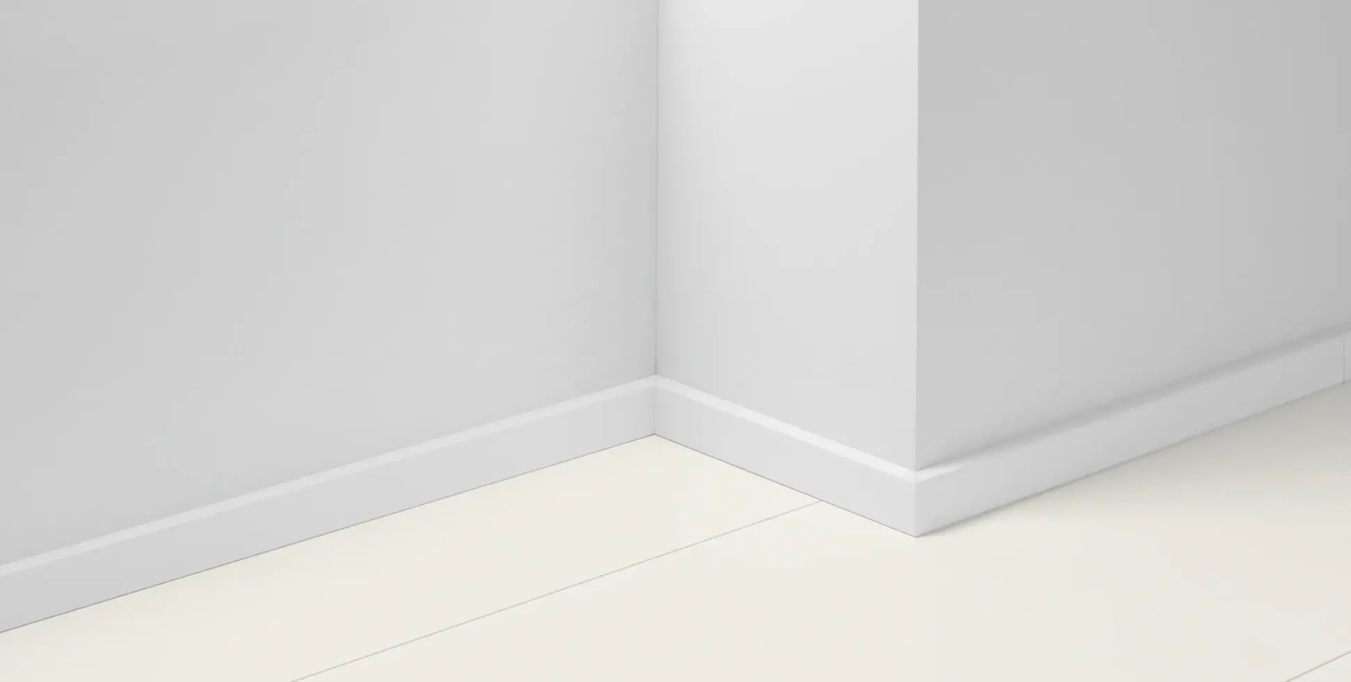 Parador Sockelleiste SL 3 Uni weiß D001 2200 x 40 x 16 mm