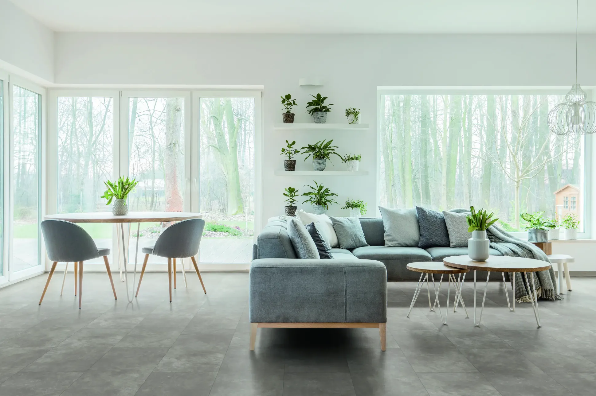 Parador Designboden Beton grau Steinstruktur