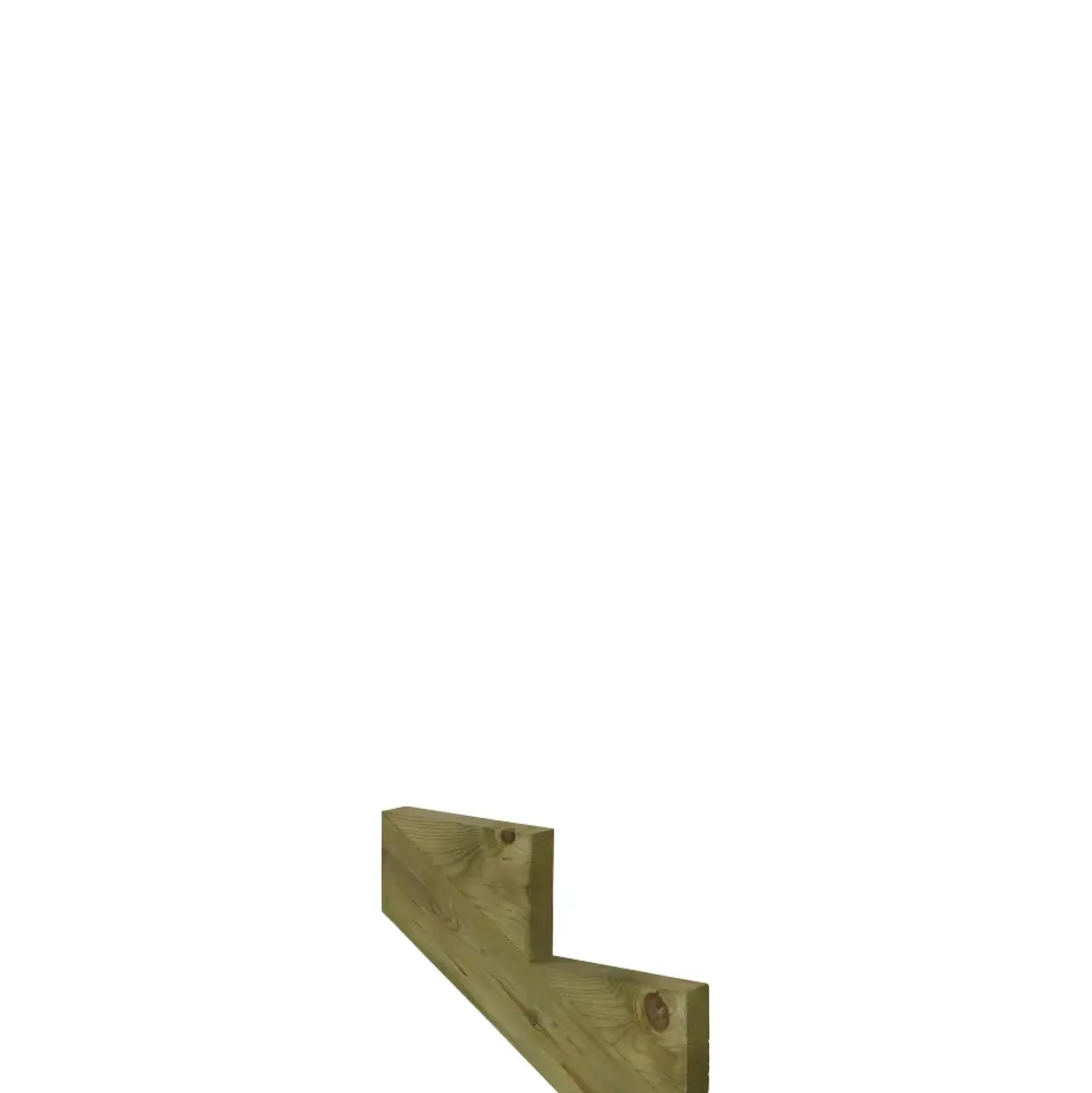 Plus Außentreppe Kiefer 2 Stufen 120 cm breit