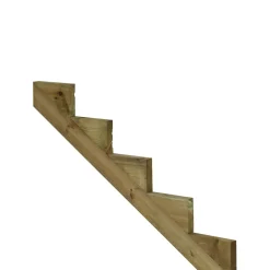 Plus Außentreppe Kiefer 5 Stufen 180 cm breit