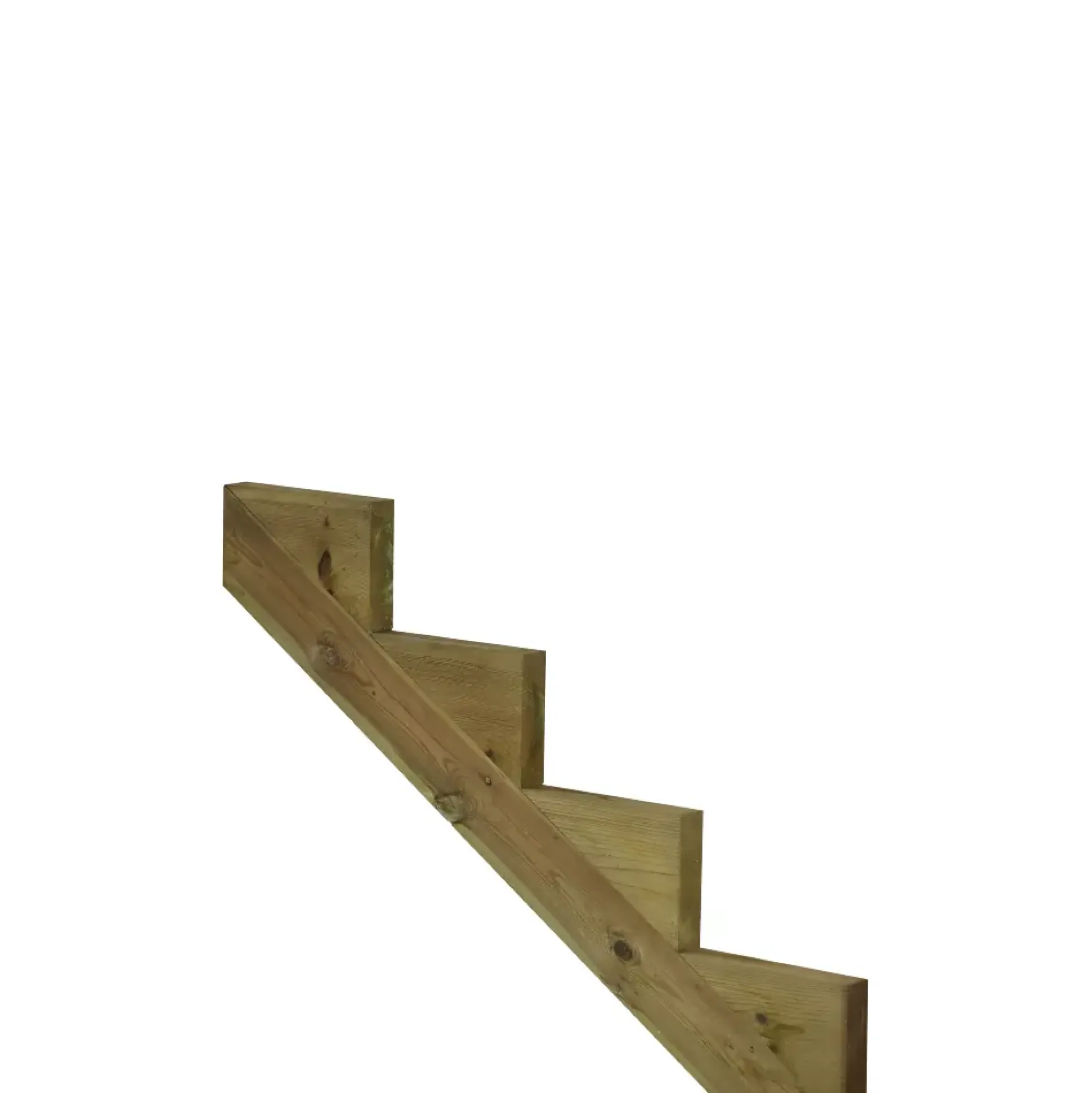 Plus Außentreppe Kiefer 4 Stufen 180 cm breit