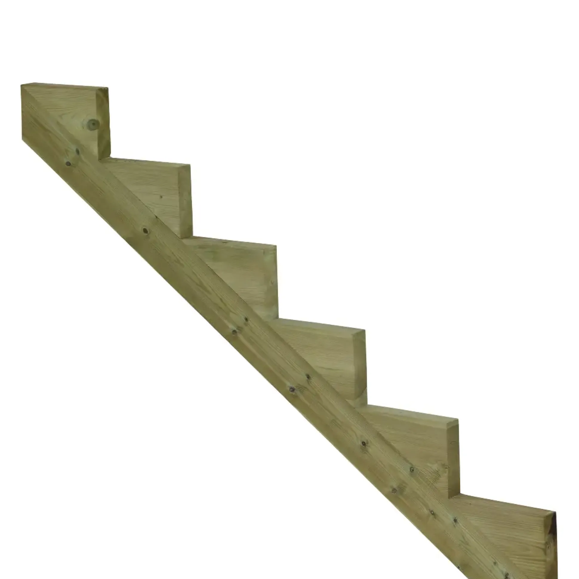 Plus Außentreppe Kiefer 6 Stufen 120 cm breit
