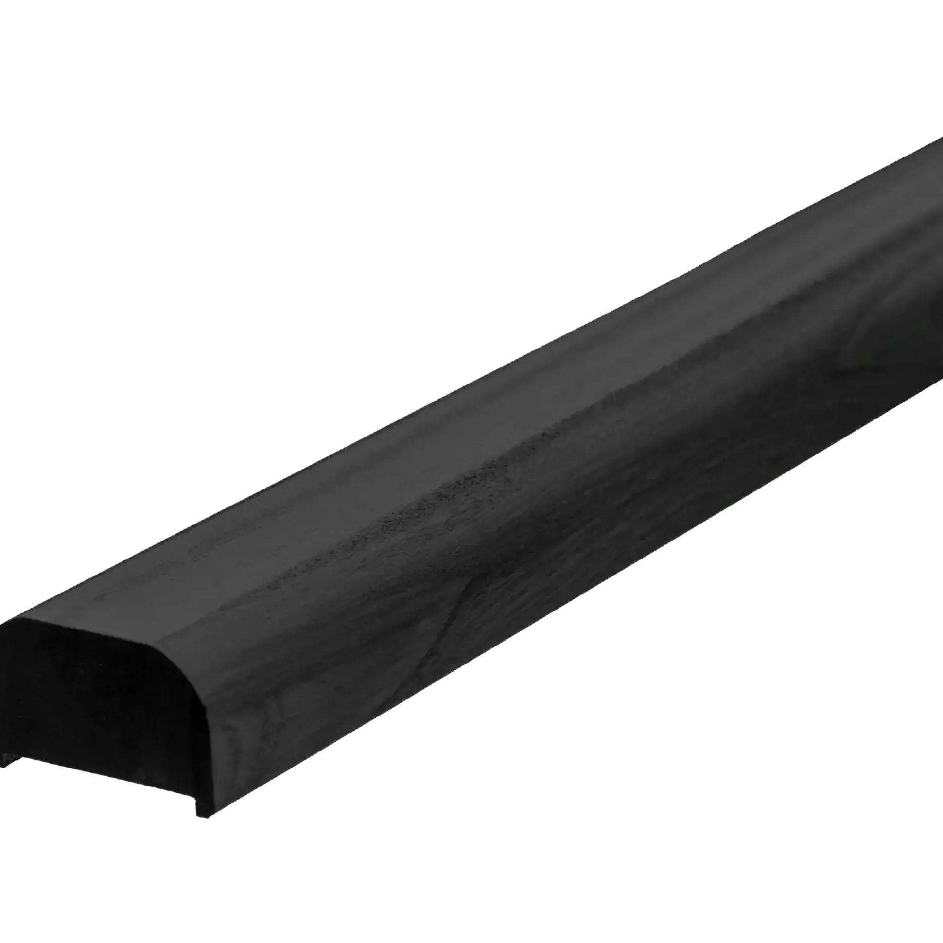 Plus Handlauf Mahagoni 3,6 x 199 cm schwarz für Stahlpfosten