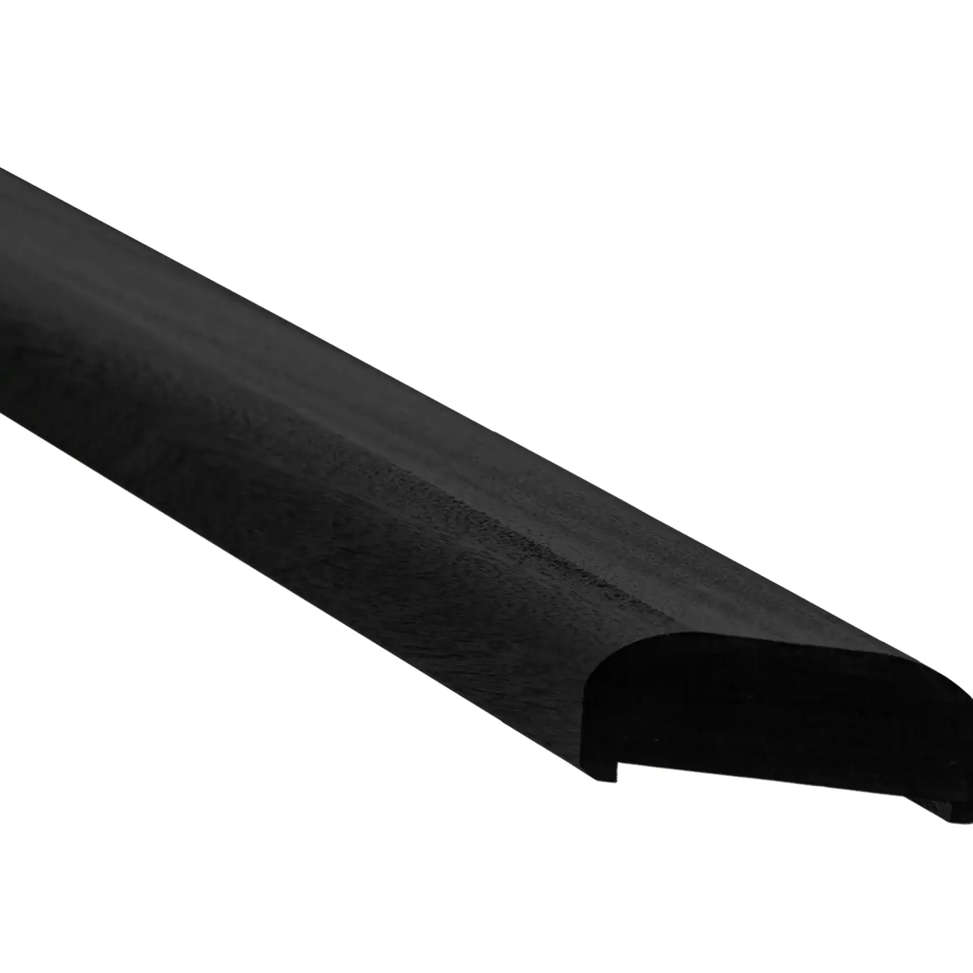 Plus Handlauf Mahagoni 3,6 x 197 cm schwarz Gährung rechts für Stahlpfosten