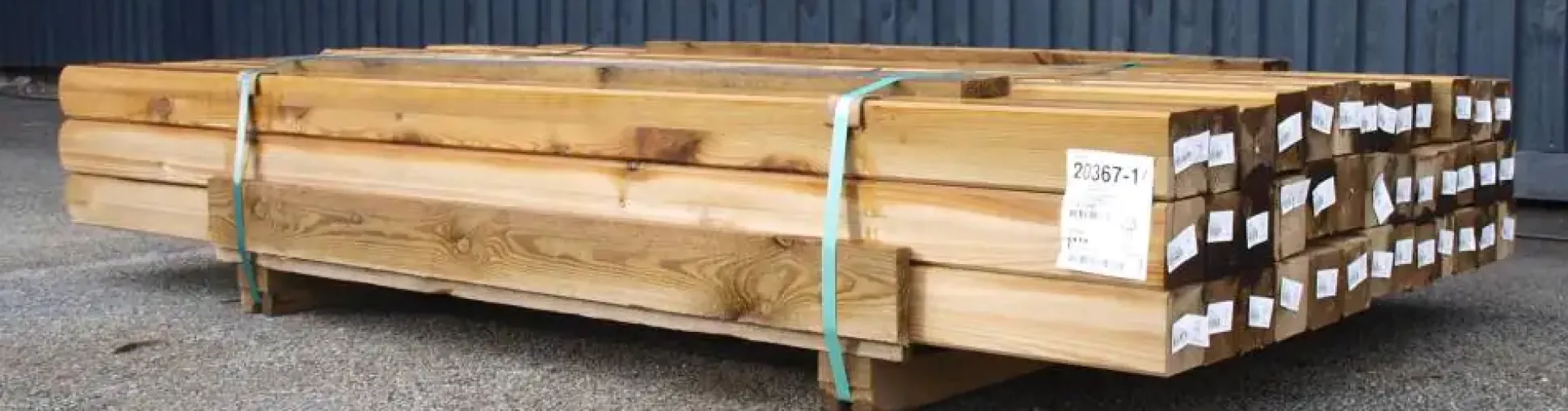 Plus Leimholzpfosten 208 cm 90 x 90 mm druckimprägniert Kopf gerundet