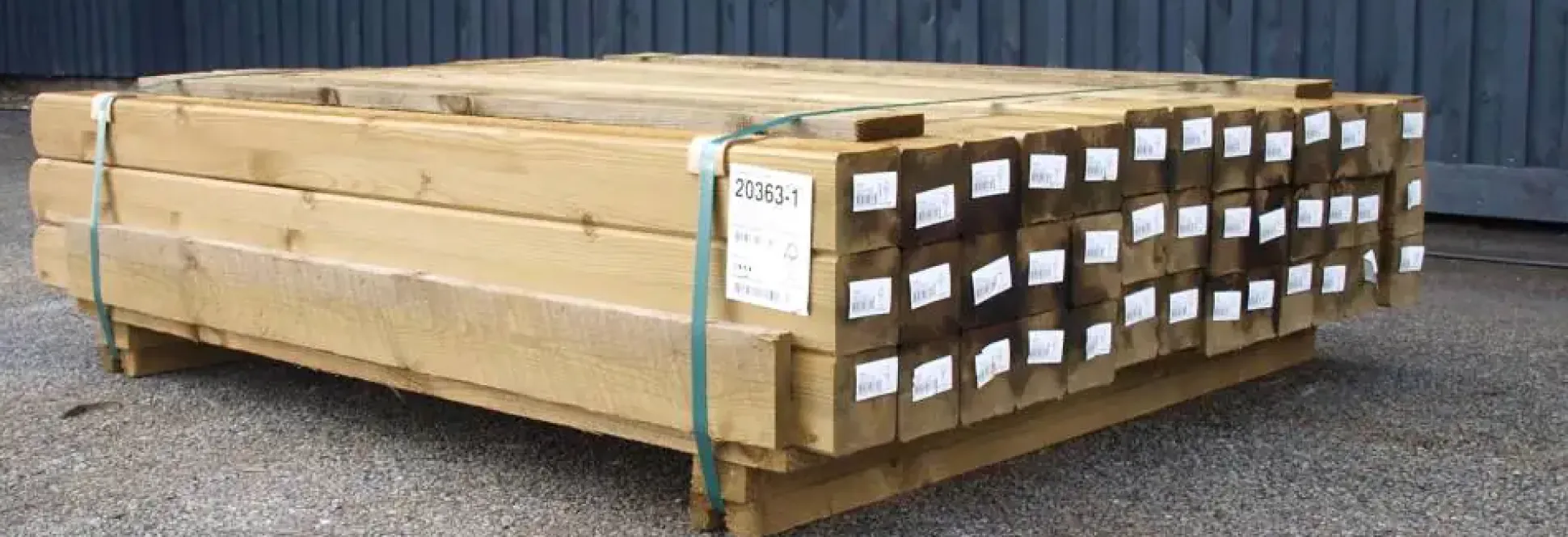 Plus Leimholzpfosten 147 cm 90 x 90 mm druckimprägniert Kopf gerundet