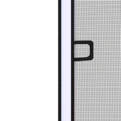 Primaster Fliegenschutz-Fenster 100 x 120 cm anthrazit